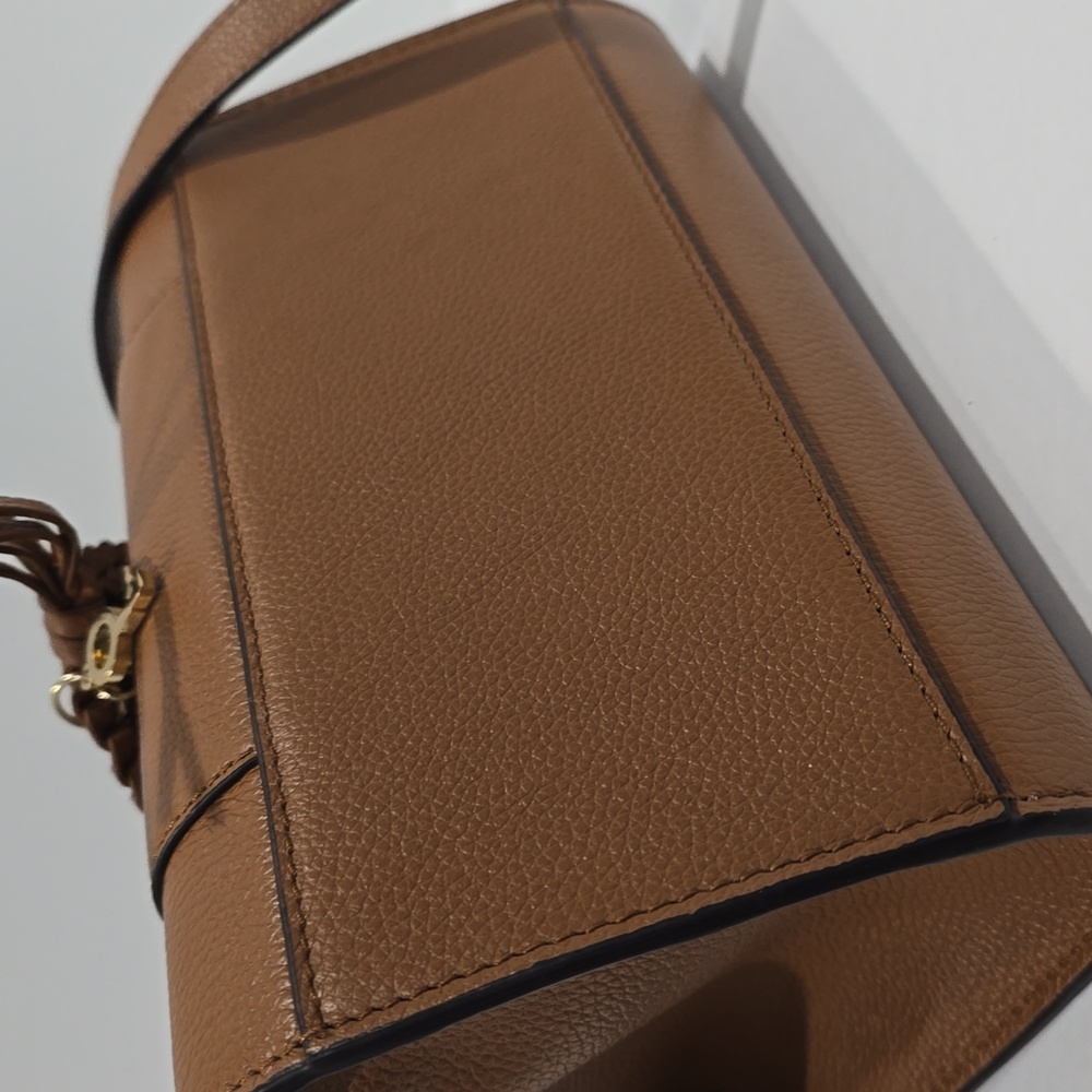 NWT ✅ See by Chloe JOAN Leather & Suede Bag CARAMEL ✨ NWT - Picture 14 of 17